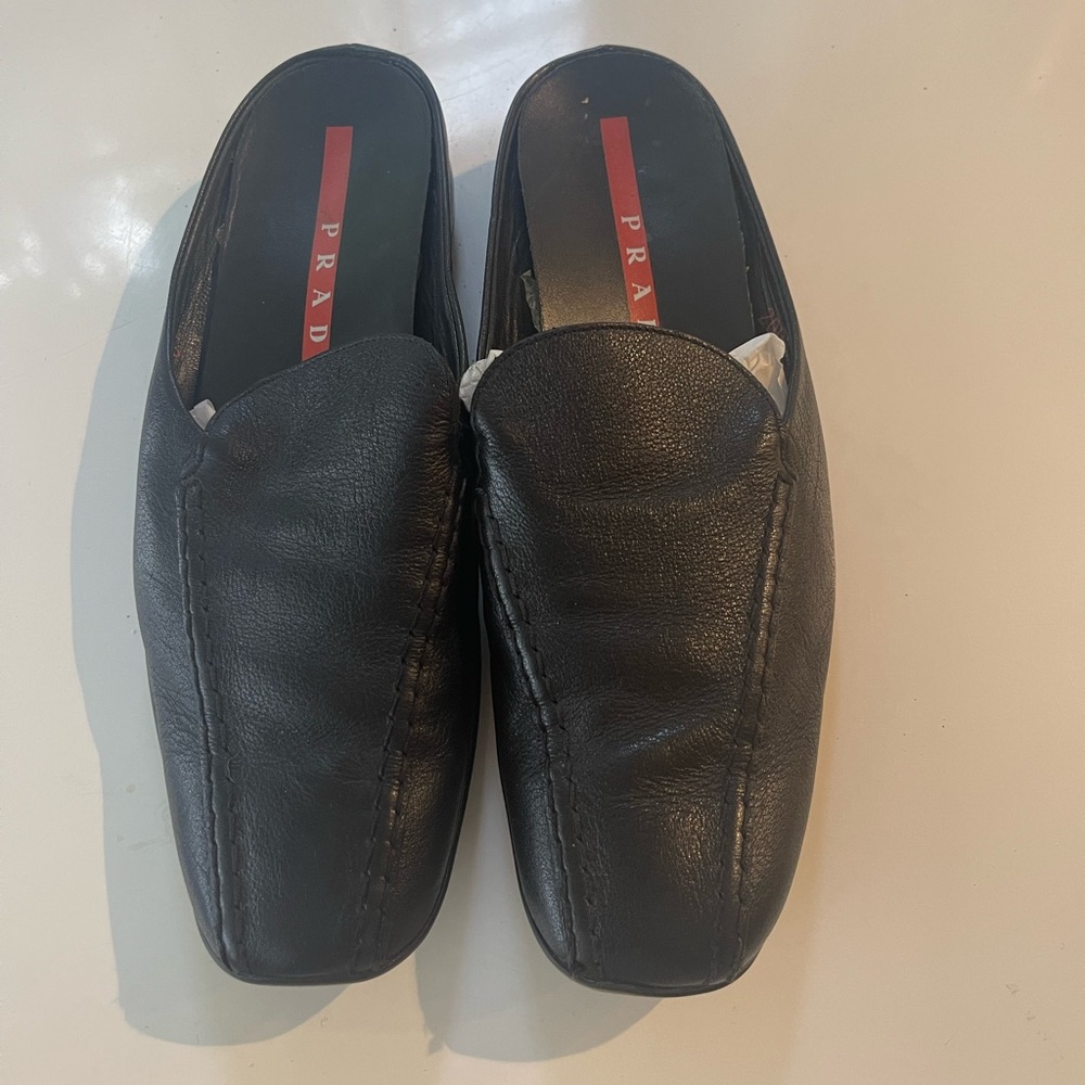 Black Prada Loafers